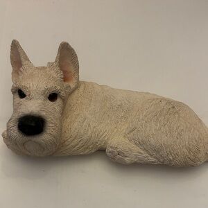 Cream Dog Figurine - Home Accent